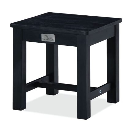 12-Inch Acacia Wood Step Stool for Indoor Use