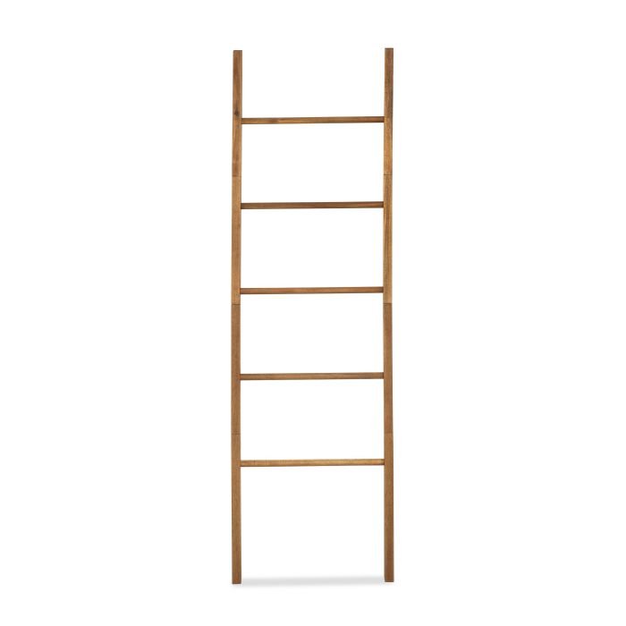 Acacia Wood Blanket Ladder 6-Tier