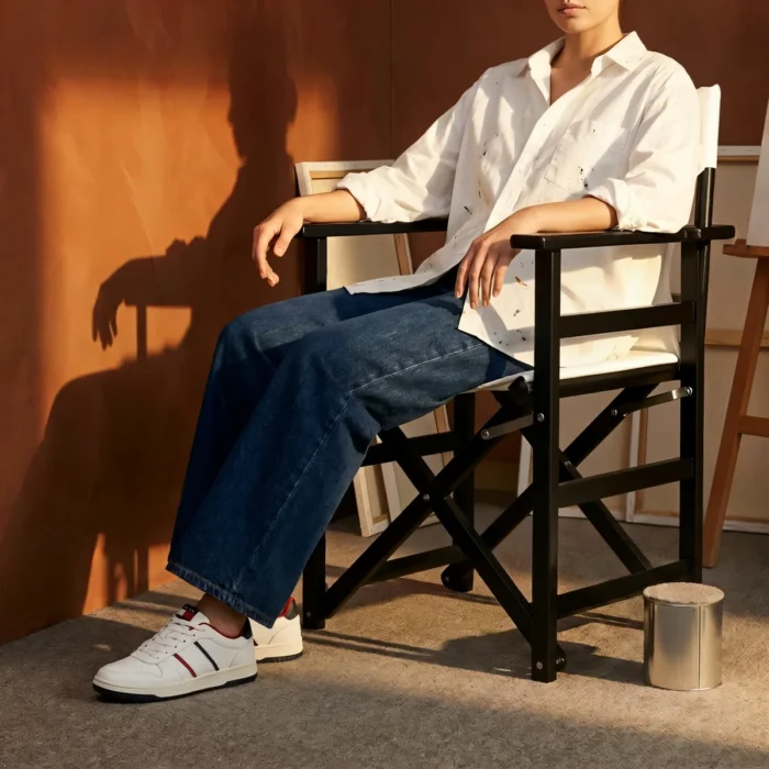 Acacia Wood Director Chair for Outdoor & Indoor Use