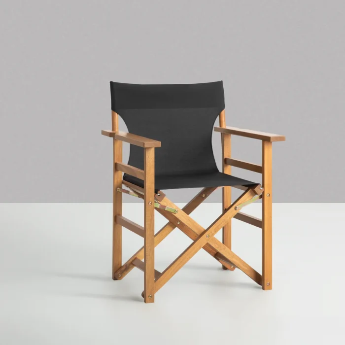 Acacia Wood Director Chair for Outdoor & Indoor Use