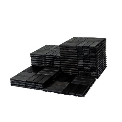 Deck Tiles - 27 Pcs 12 Slats Interlocking - C12