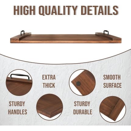 Noodle Board Stove Cover – Stylish Wooden Stove Top Cover & Kitchen Organizer