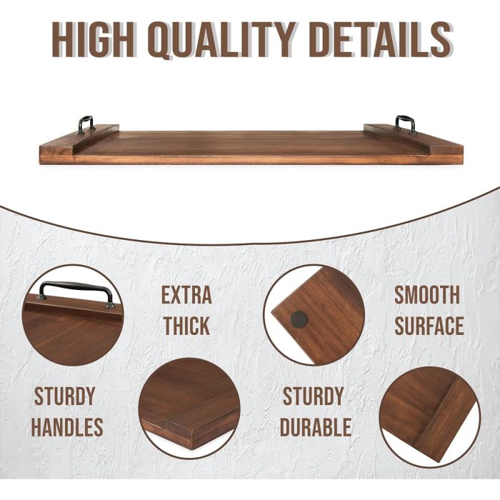 Noodle Board Stove Cover – Stylish Wooden Stove Top Cover & Kitchen Organizer
