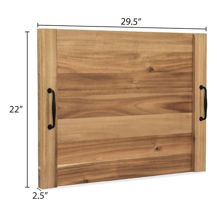 Noodle Board Stove Cover – Stylish Wooden Stove Top Cover & Kitchen Organizer