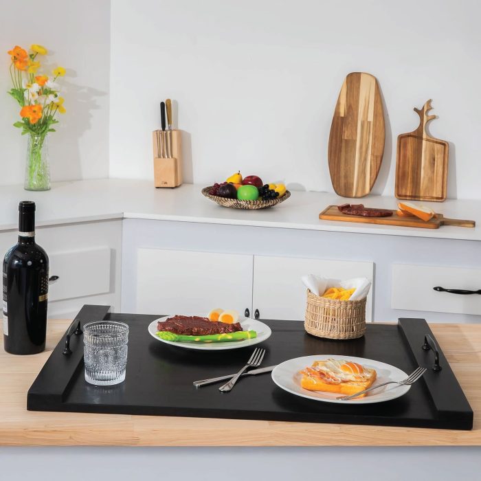 Noodle Board Stove Cover – Stylish Wooden Stove Top Cover & Kitchen Organizer