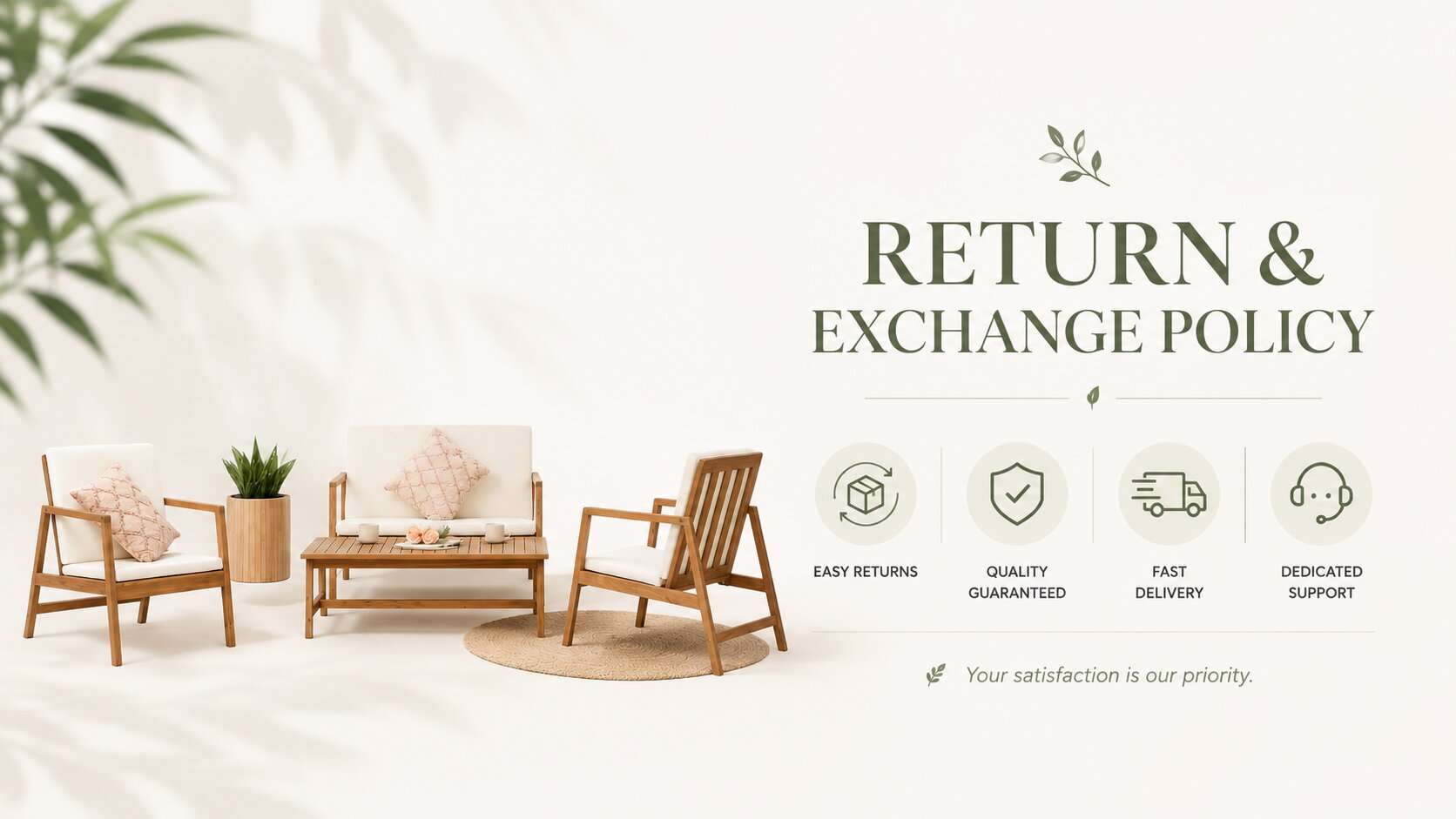Refund and Returns Policy 1 return policy