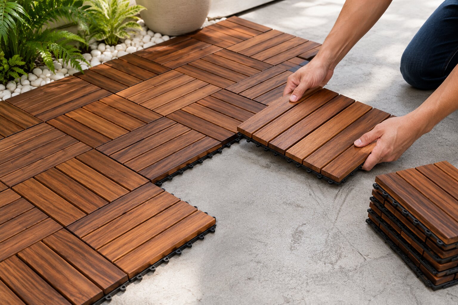 How to Install Deck Tiles: Step-by-Step Guide 4 how to install deck tiles