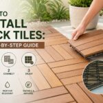 how to install deck tiles