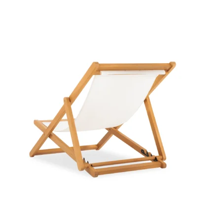 Solid Eucalyptus Wood Folding Deck Chair