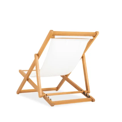 Solid Eucalyptus Wood Folding Deck Chair
