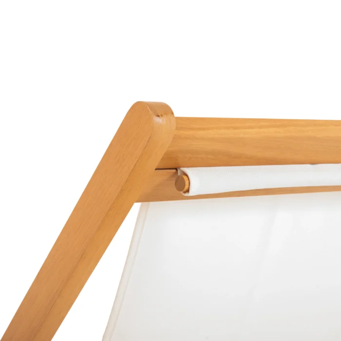 Solid Eucalyptus Wood Folding Deck Chair