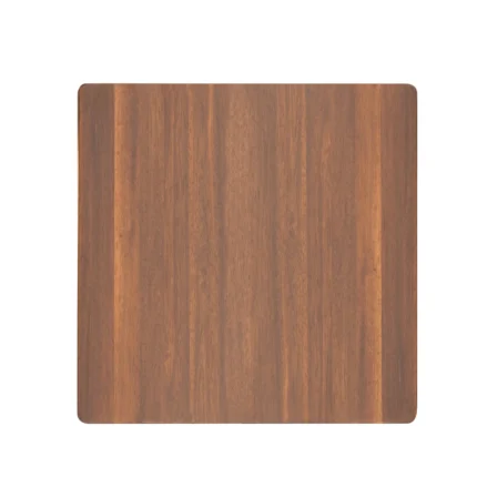 12-Inch Acacia Wood Step Stool for Indoor Use