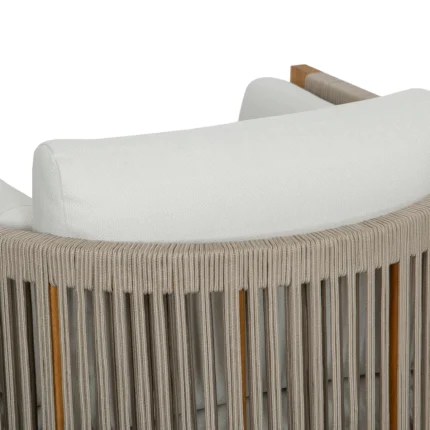 Outdoor Acacia Wood Swivel Chair