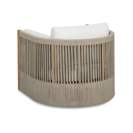 Outdoor Acacia Wood Swivel Chair