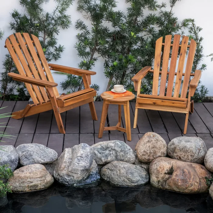 Solid Wood Adirondack Chair