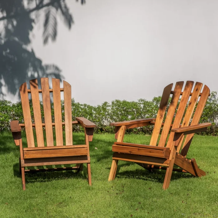 Solid Wood Adirondack Chair
