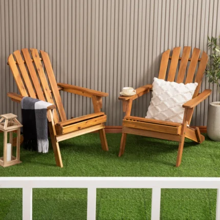 Solid Wood Adirondack Chair