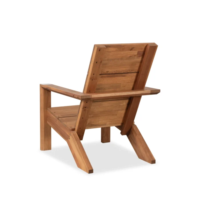 Weather-Resistant Acacia Wood Adirondack Chair