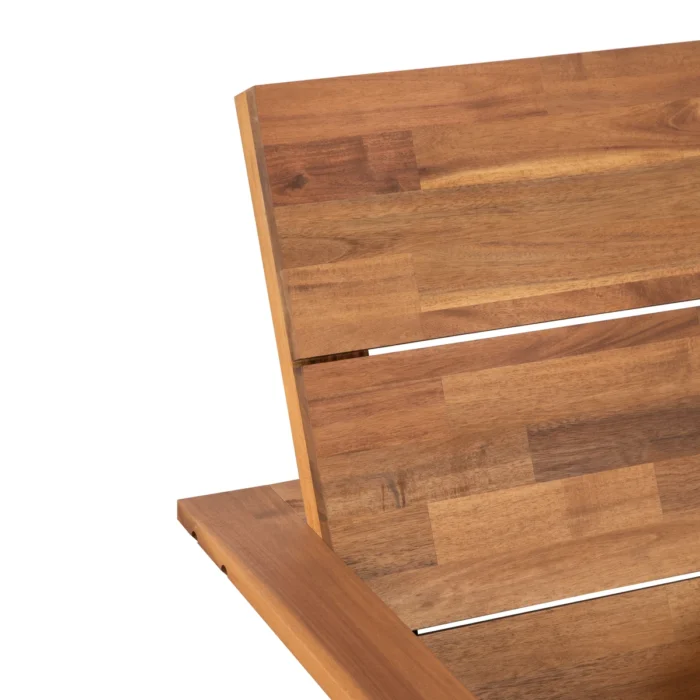 Weather-Resistant Acacia Wood Adirondack Chair