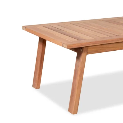 Solid Acacia Wood Outdoor Coffee Table