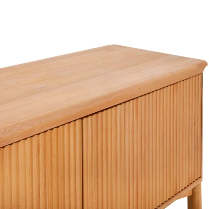 Solid Eucalyptus Wood Outdoor Sideboard