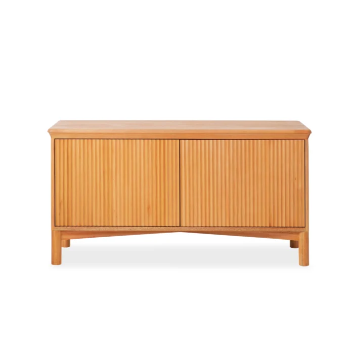 Solid Eucalyptus Wood Outdoor Sideboard