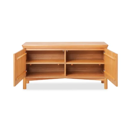 Solid Eucalyptus Wood Outdoor Sideboard