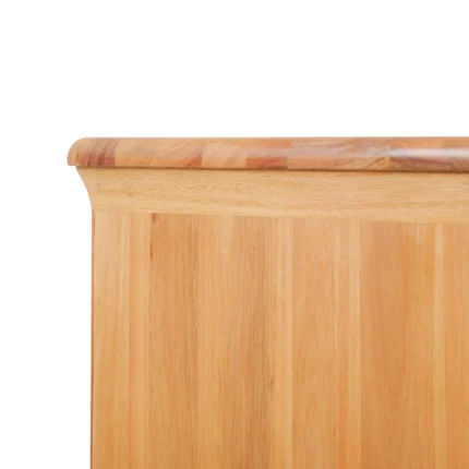 Solid Eucalyptus Wood Outdoor Sideboard