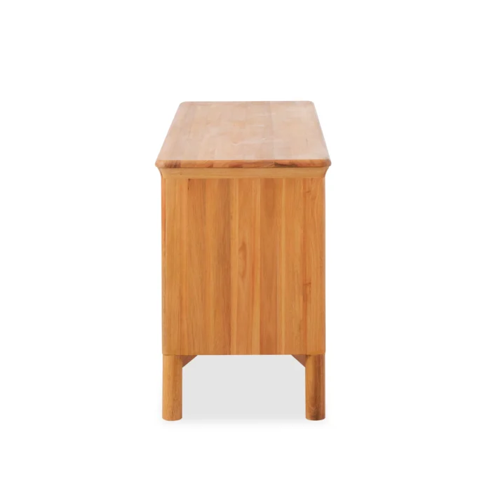 Solid Eucalyptus Wood Outdoor Sideboard