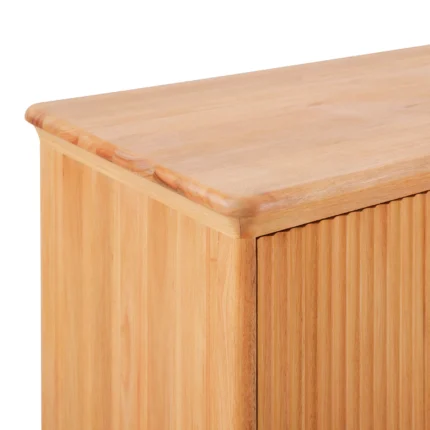 Solid Eucalyptus Wood Outdoor Sideboard