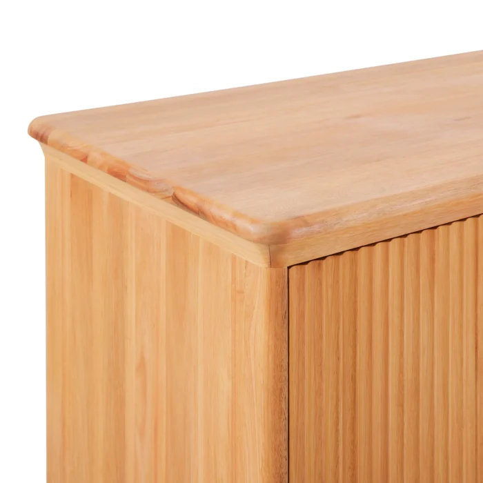 Solid Eucalyptus Wood Outdoor Sideboard