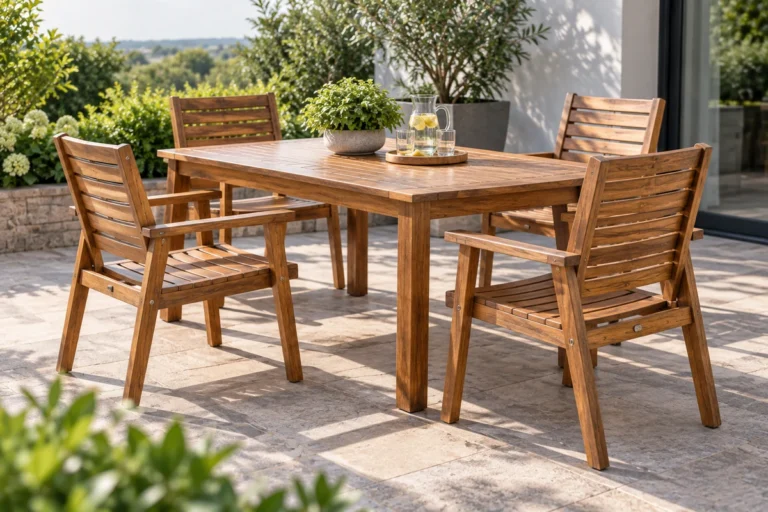 how to protect acacia wood outdoor furniture featured