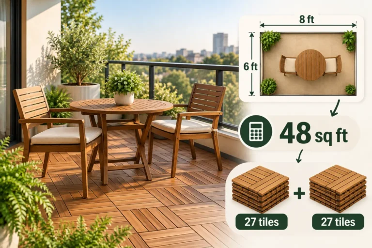 Sunlit Balcony Decking Guide