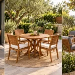 best wood patio dining set