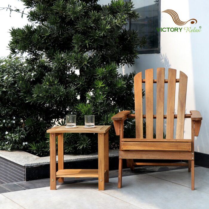 Collapsible Adirondack Chair 440 LBS Waterproof UV Outdoor