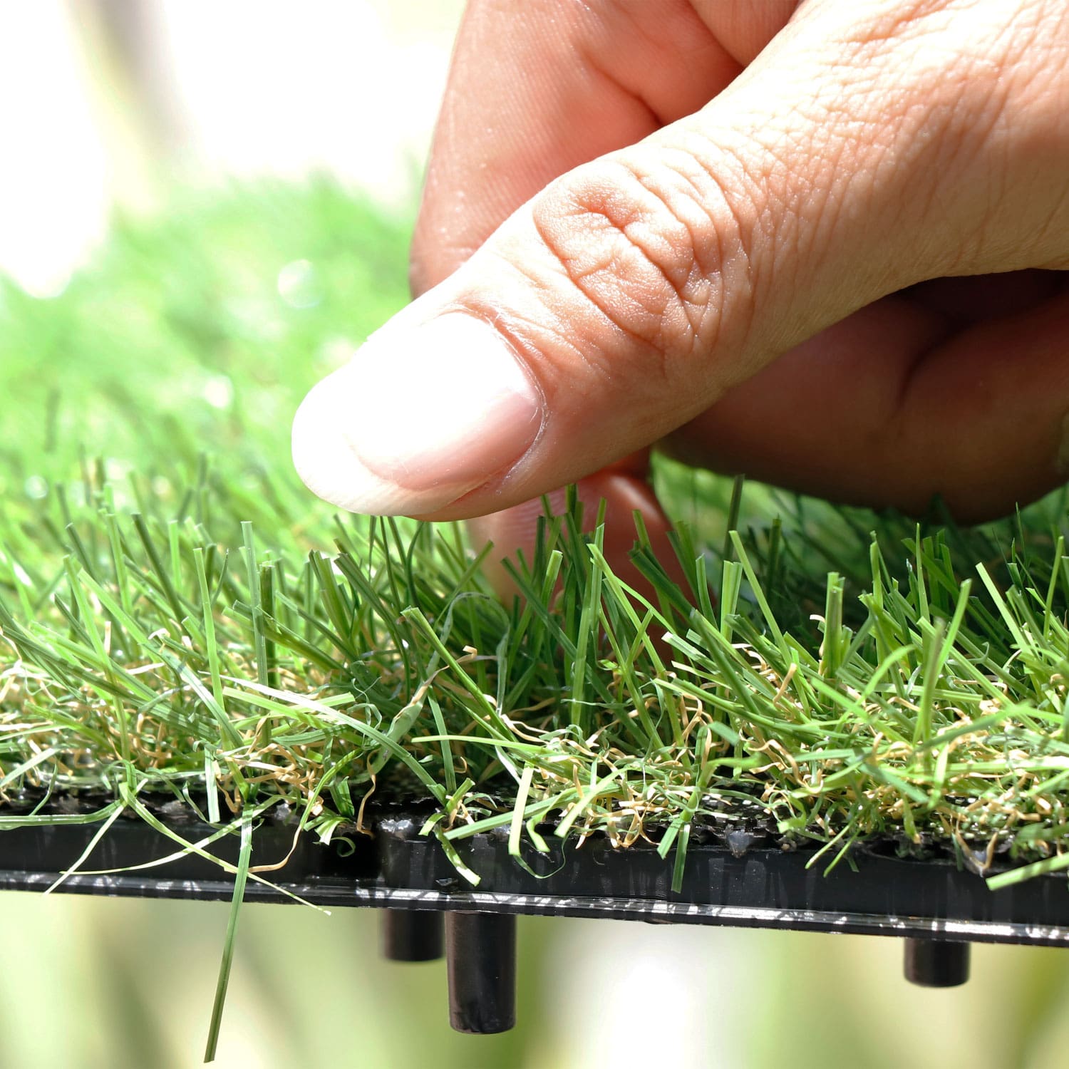 10-Piece Artificial Grass Turf Tiles for Indoor/Outdoor