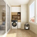 Acacia Corner Shower Stool Waterproof Bath Bench with Shelf