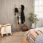 Acacia Wood Blanket Ladder 6-Tier Storage Rack