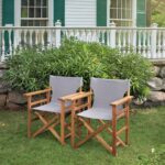 Acacia Wood Director Chair for Outdoor & Indoor Use