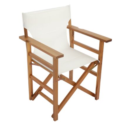 Acacia Wood Director Chair for Outdoor & Indoor Use