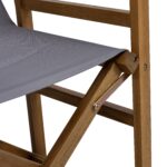 Acacia Wood Director Chair for Outdoor & Indoor Use