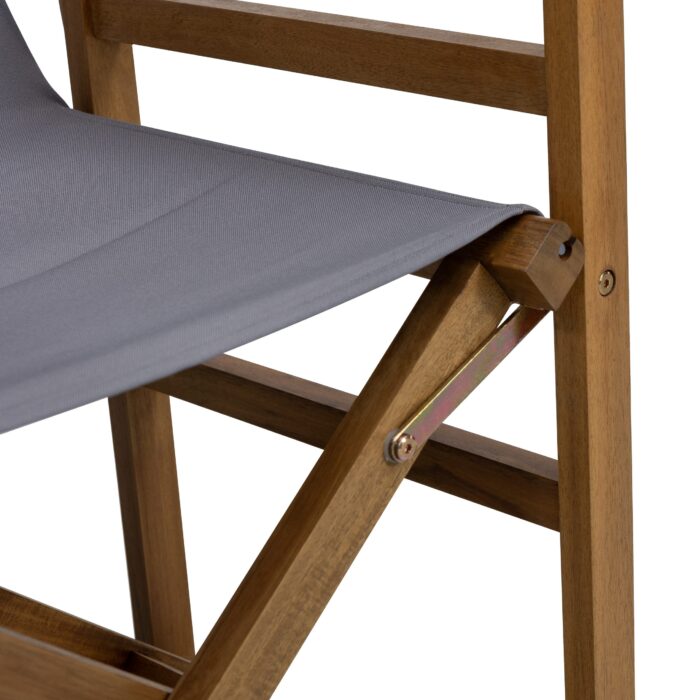Acacia Wood Director Chair for Outdoor & Indoor Use