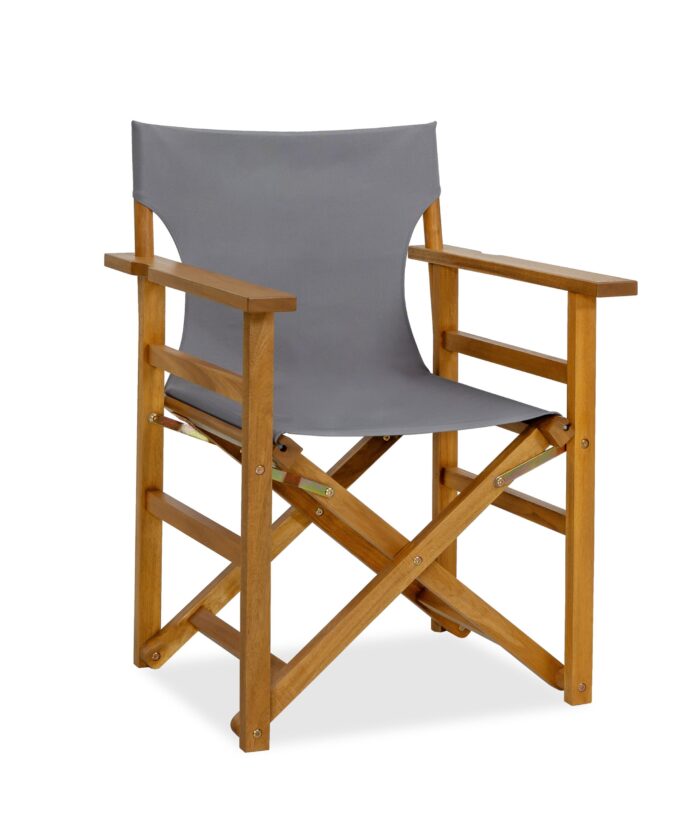 Acacia Wood Director Chair for Outdoor & Indoor Use