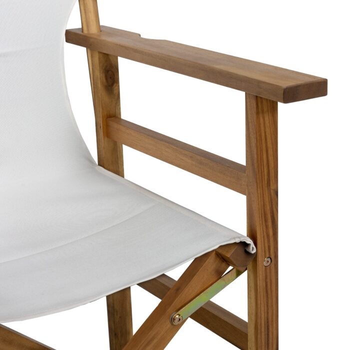 Acacia Wood Director Chair for Outdoor & Indoor Use