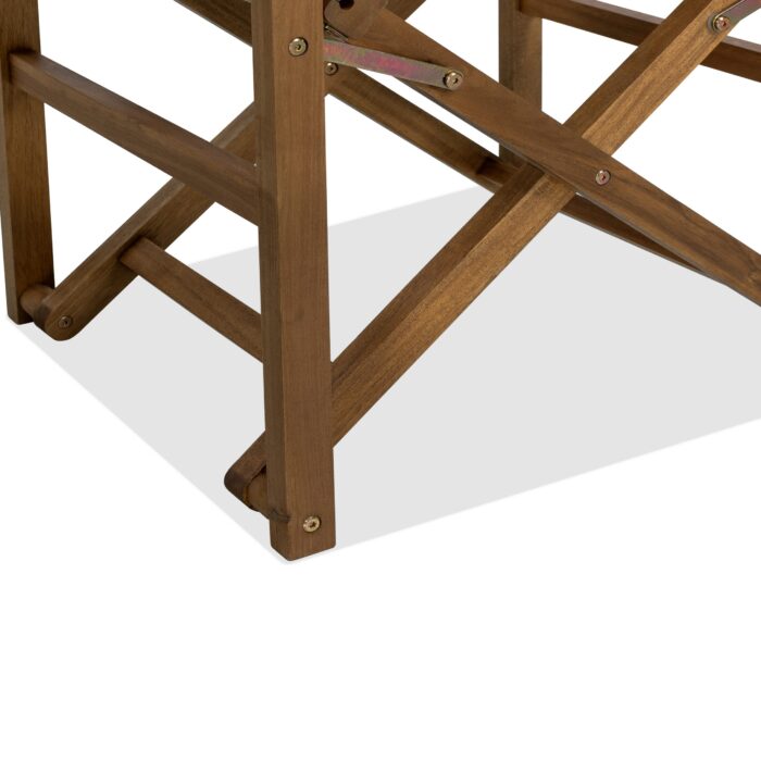 Acacia Wood Director Chair for Outdoor & Indoor Use