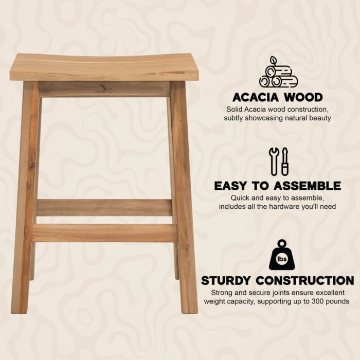 Bar Stool for Kitchen, Home and Office Use