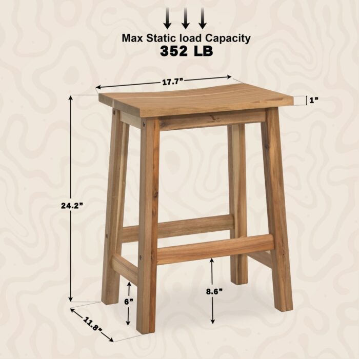 Bar Stool for Kitchen, Home and Office Use
