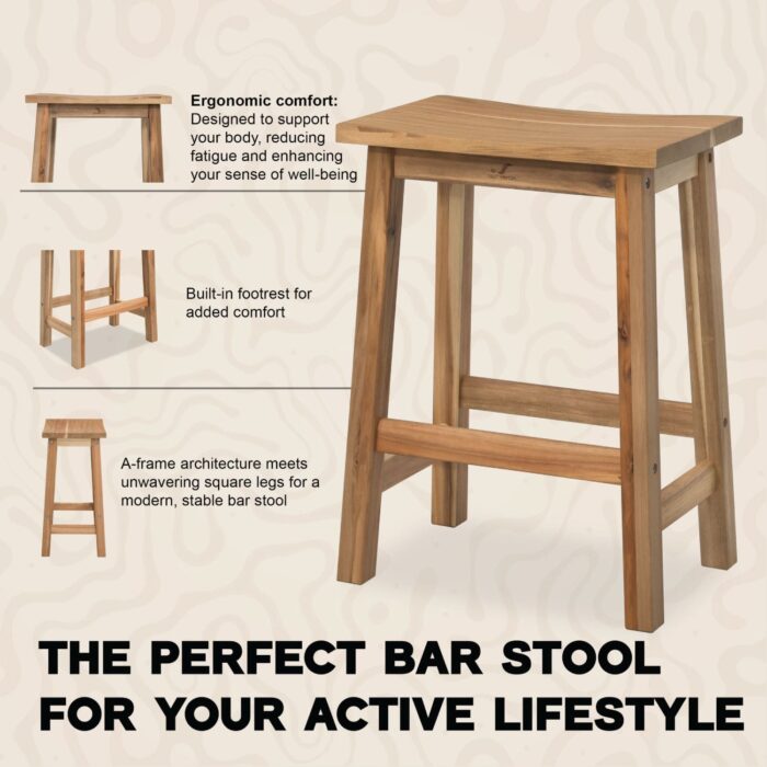 Bar Stool for Kitchen, Home and Office Use