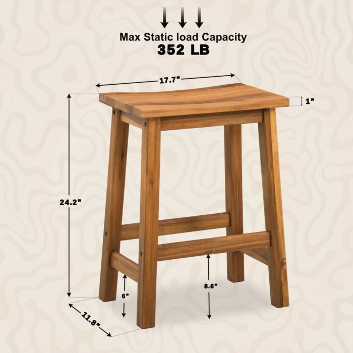 Bar Stool for Kitchen, Home and Office Use