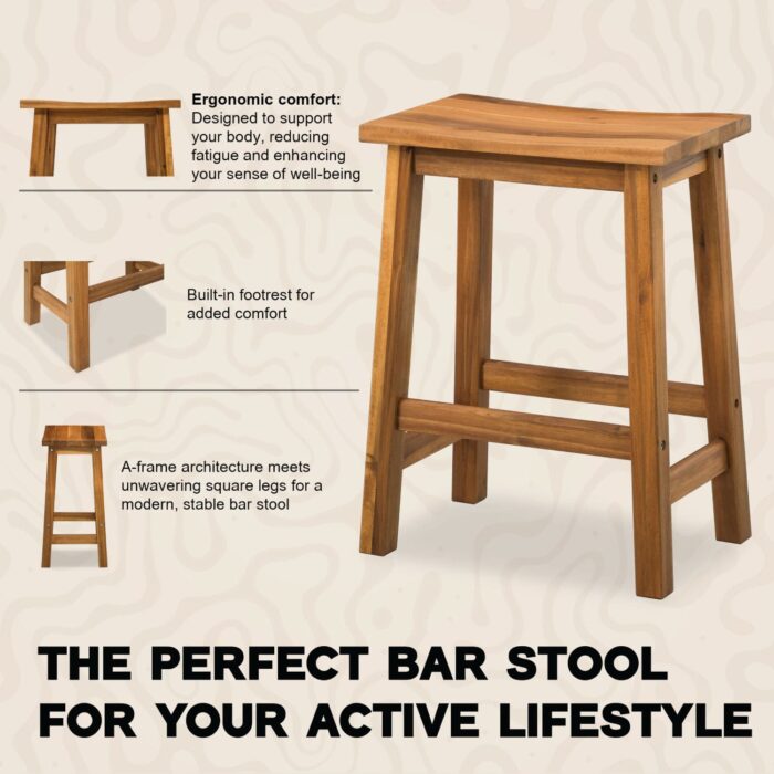 Bar Stool for Kitchen, Home and Office Use